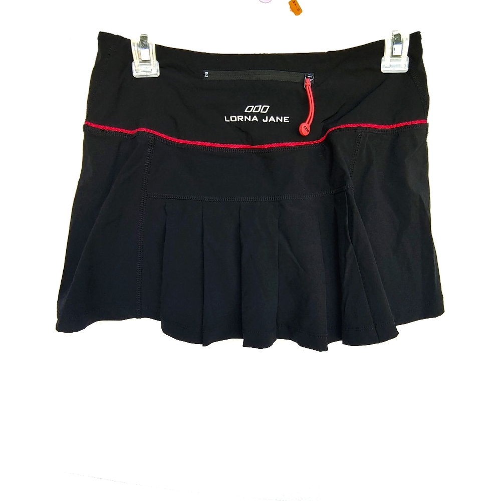 Lorna Jane | Tennis Golf Skort XS Black Pink